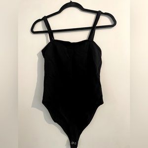 Forever 21 bodysuit black.